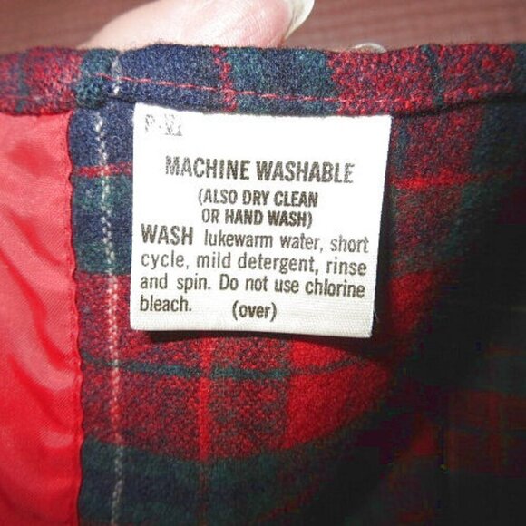 Vtg Pendleton Wool Shirt Mens Size M Tartan Button Up Western Cowboy USA Made - Picture 11 of 11